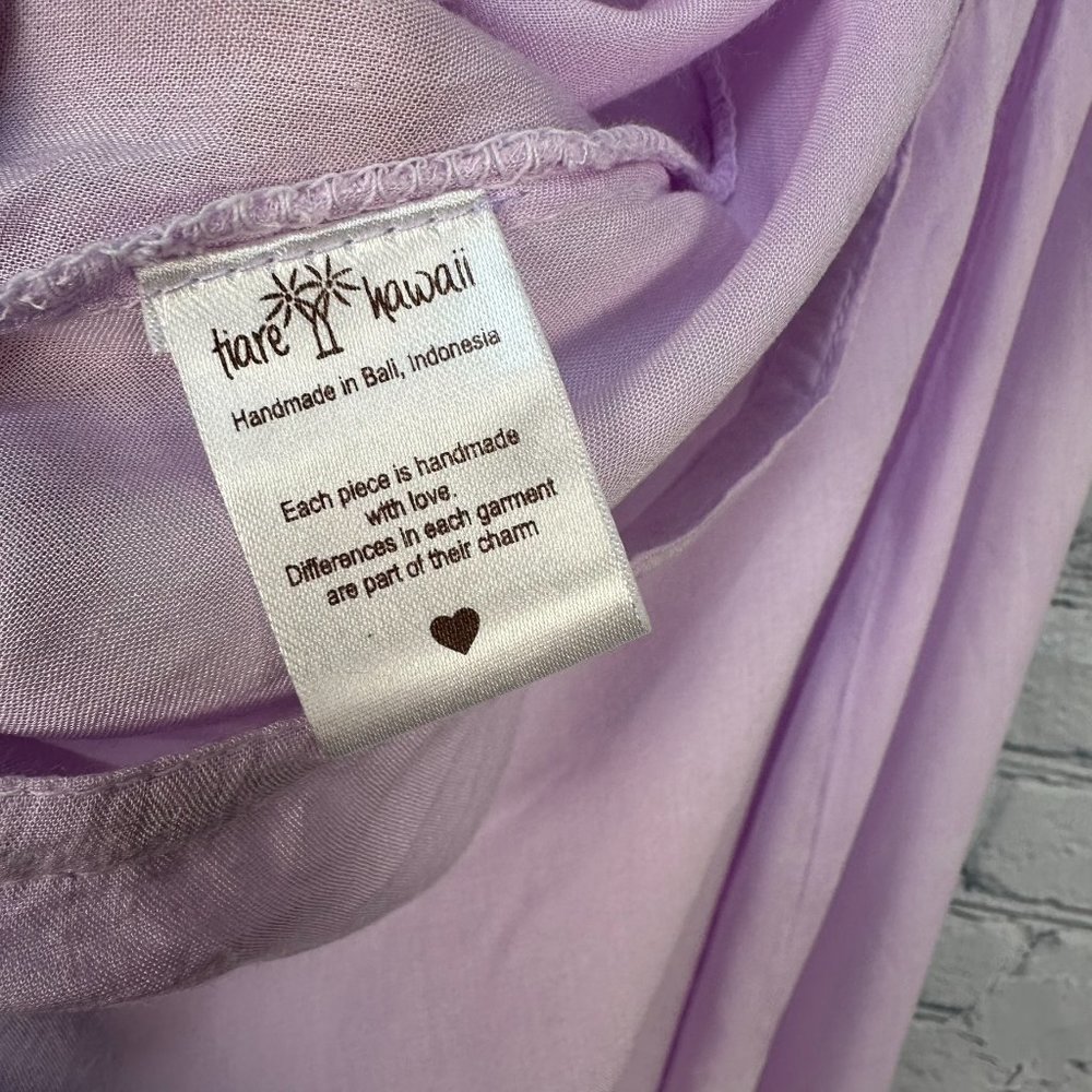Tiare Hawaii Purple and Blue Swim Coverup - Picture 4 of 5